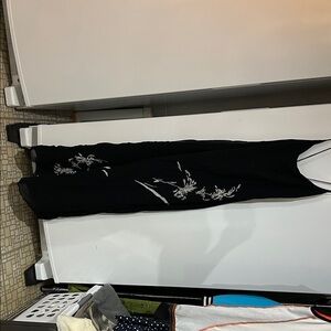 J. Crew Black and White Floral Dress